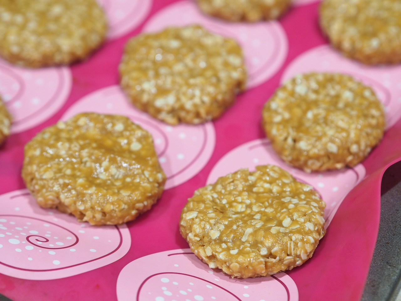 Oat, Peanut Butter and Honey Biscuits