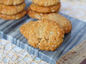 Oat, Peanut Butter and Honey Biscuits