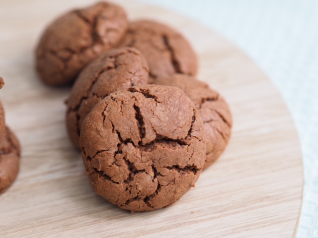 Chocolate Crinkle Biscuits