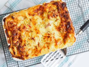 Chicken Cordon Bleu Lasagna