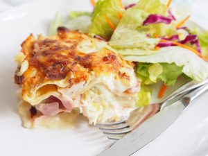 Chicken Cordon Bleu Lasagna