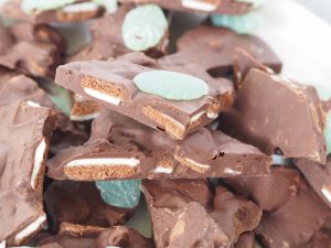 Mint Slice Chocolate Bark