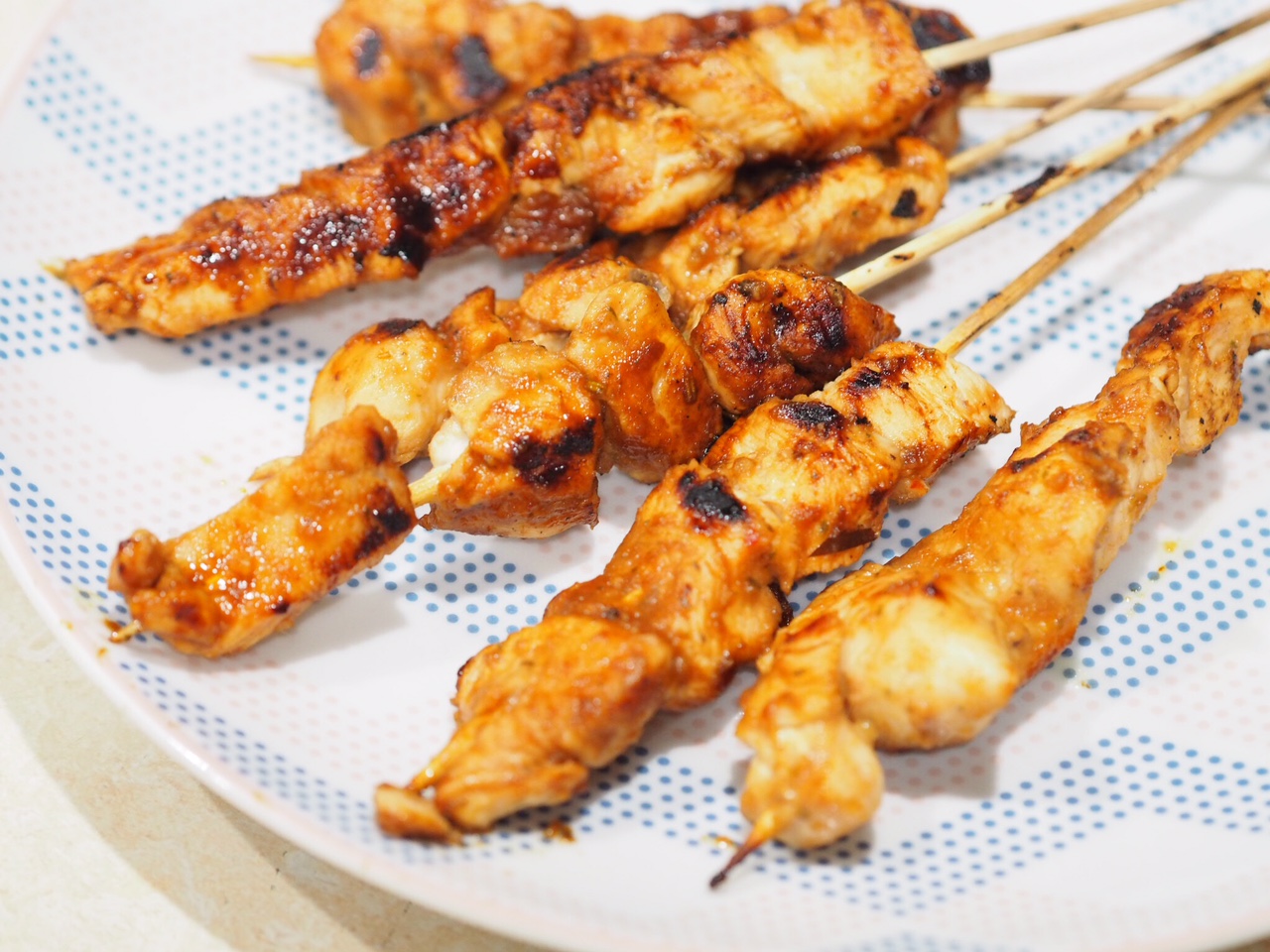 BBQ Chicken Skewers