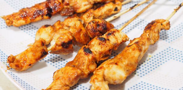 BBQ Chicken Skewers