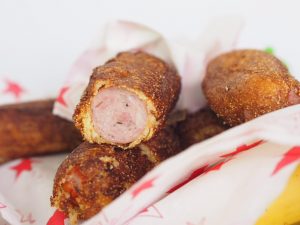 Homemade Corn Dogs aka Pluto Pups