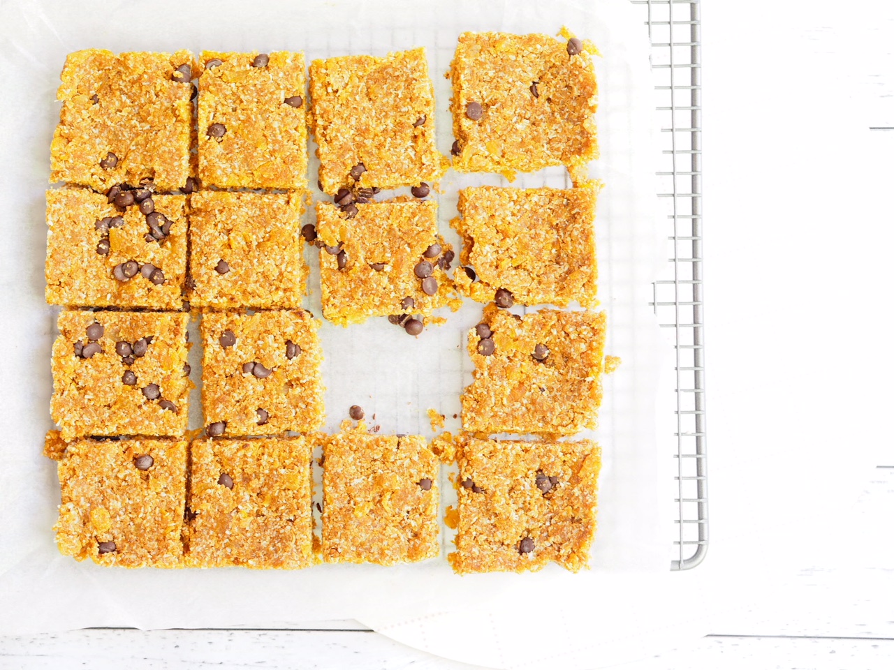 No Bake Apricot Slice with Choc Chips