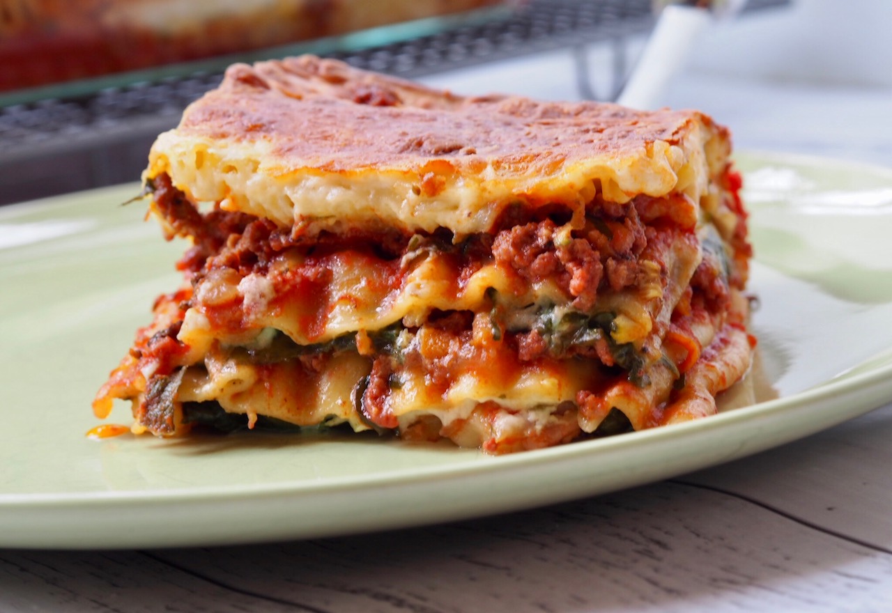 Beef and Bacon Lasagna