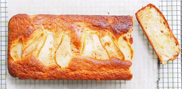 Spiced Pear and Yoghurt Loaf