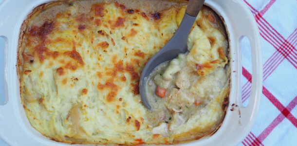 Chicken and Bacon Cottage Pie