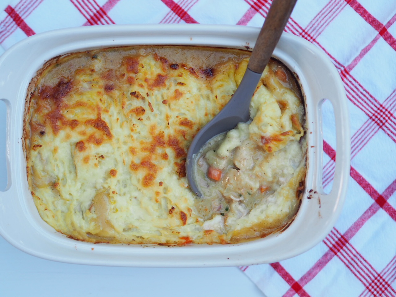 Chicken and Bacon Cottage Pie