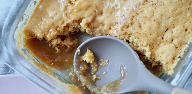 Microwave Caramel Self Saucing Pudding