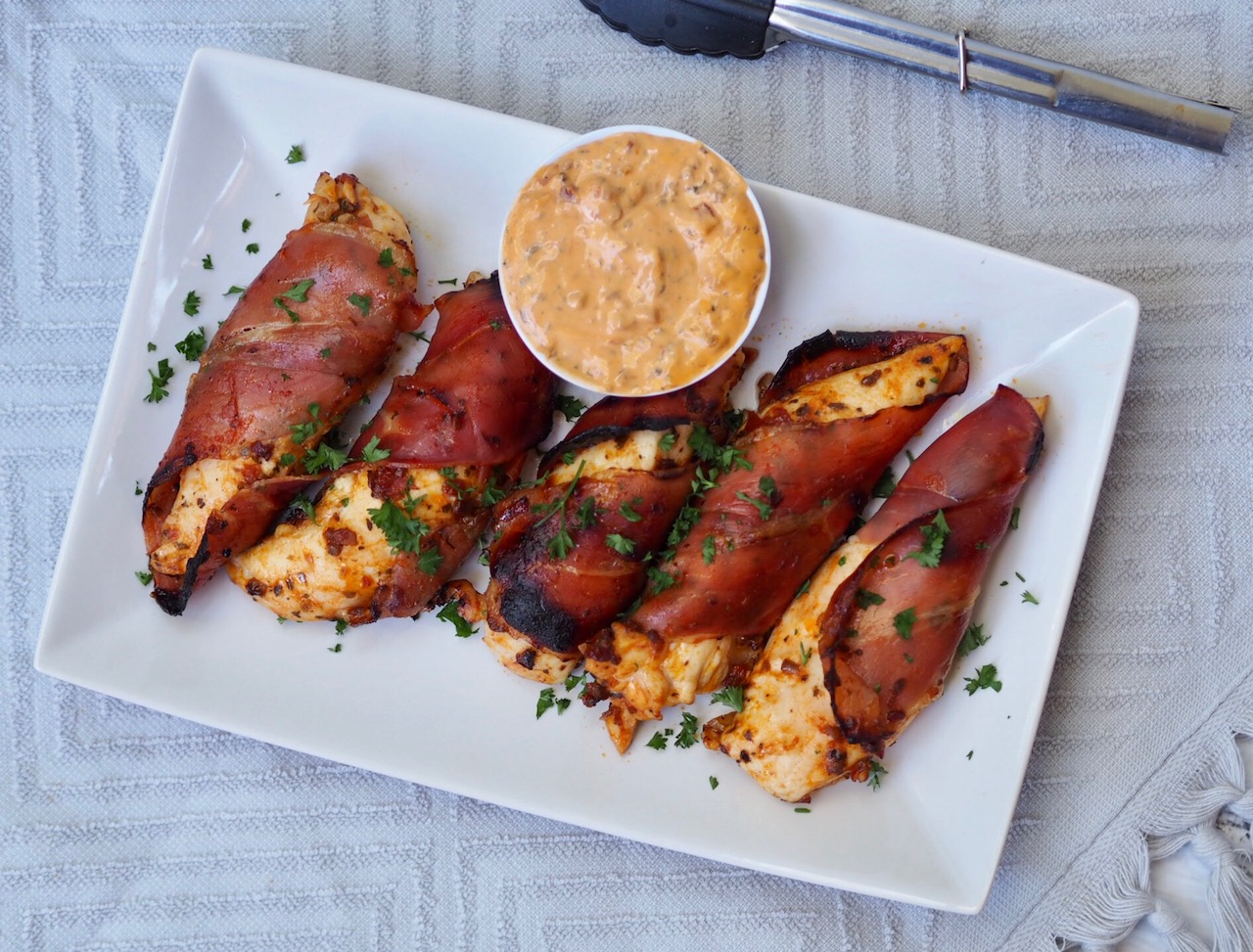 Prosciutto Wrapped Chicken Tenders