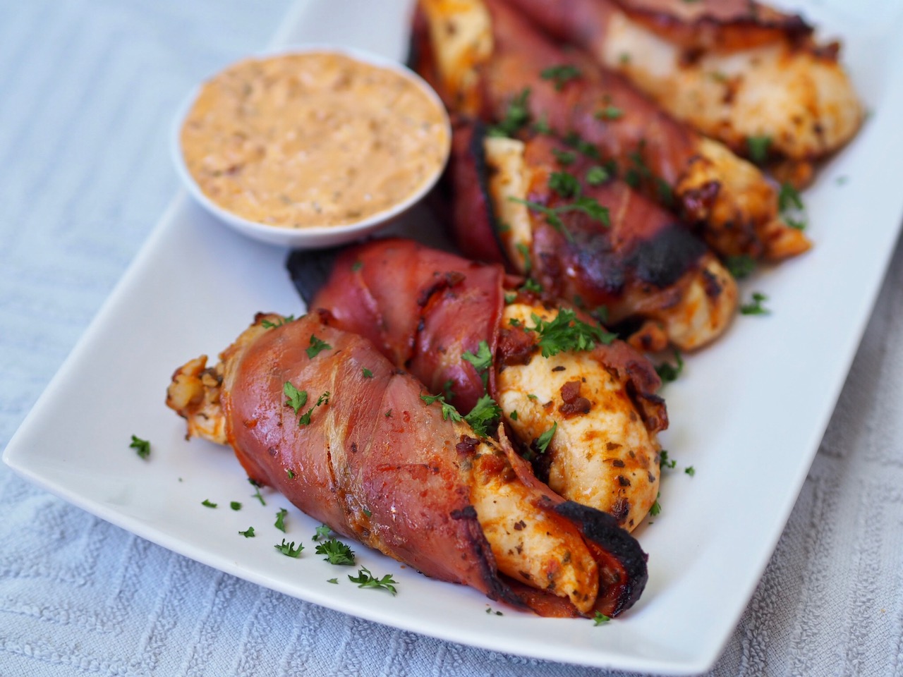 Prosciutto Wrapped Chicken Tenders