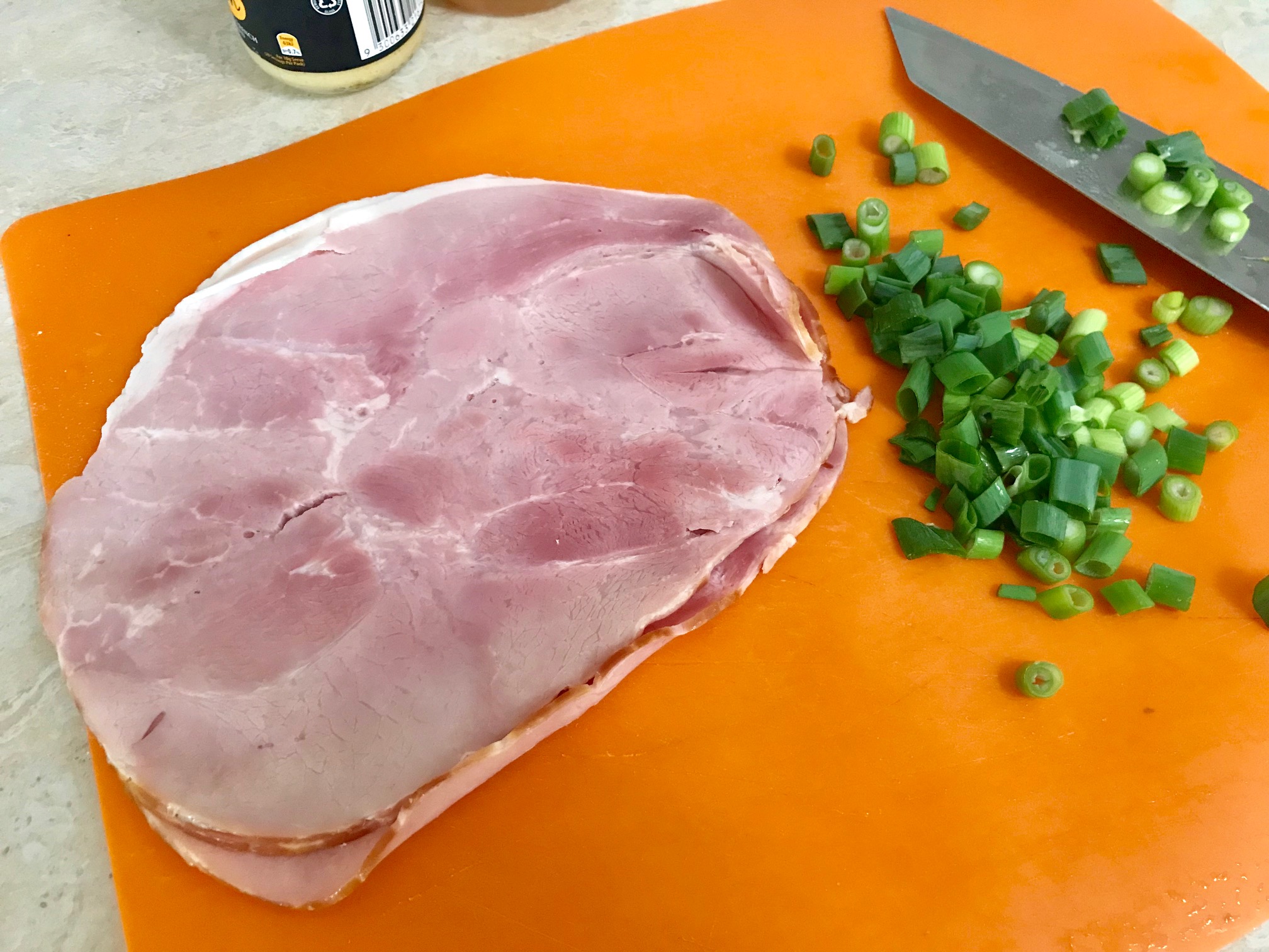 Loaded Ham Potato Salad