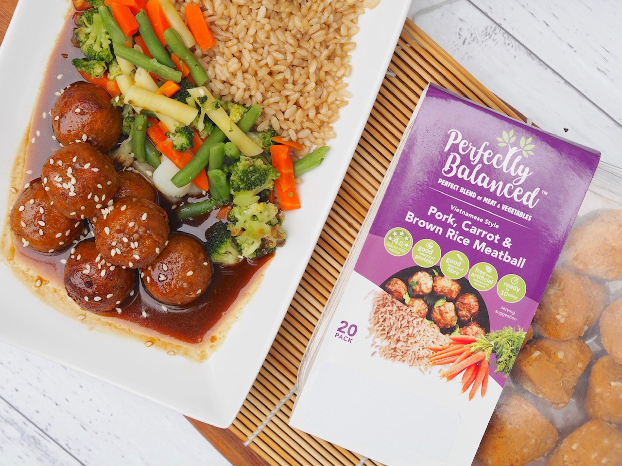 Speedy Saucy Asian Meatballs