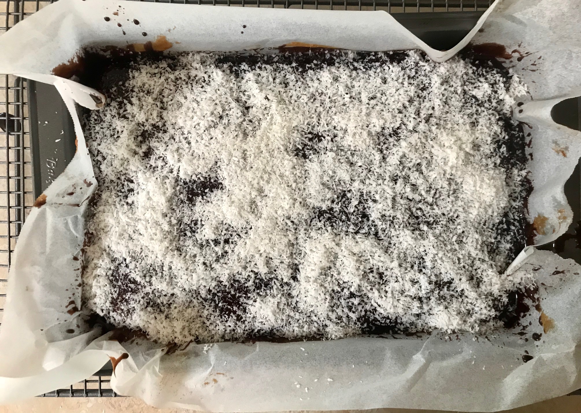 Lamington Slice