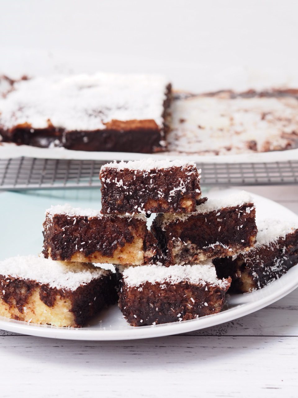 Lamington Slice