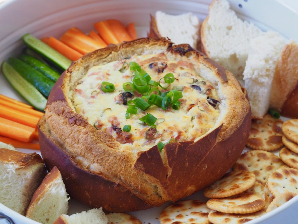 Delicious Ham and Cheese Cobb Loaf Dip This Is Cooking for Busy