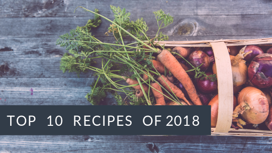 Top 10 recipes of 2018