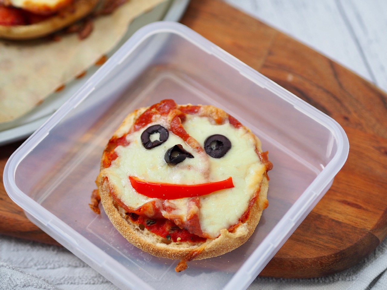 English Muffin Pizza Toppers