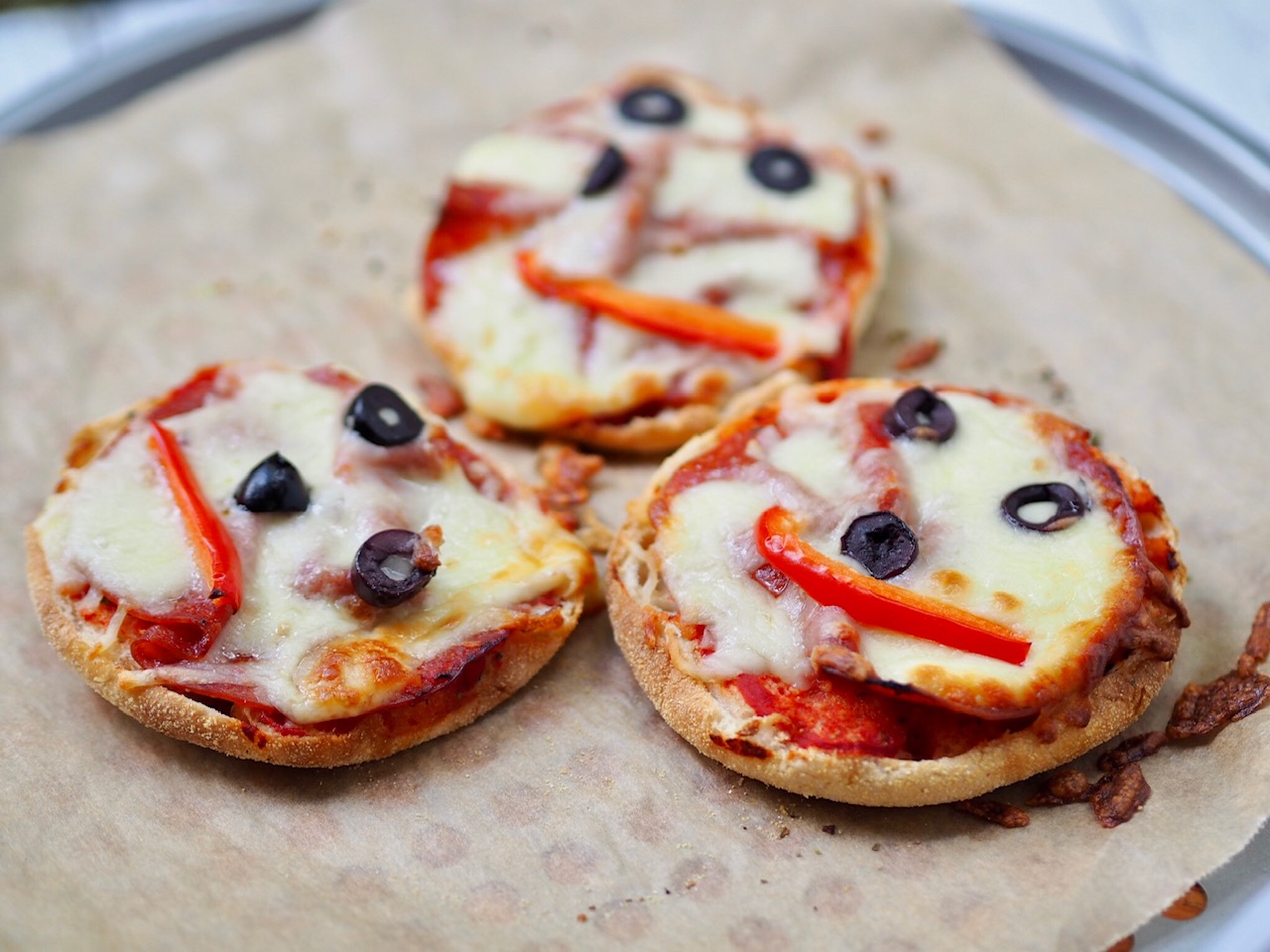 English Muffin Pizza Toppers