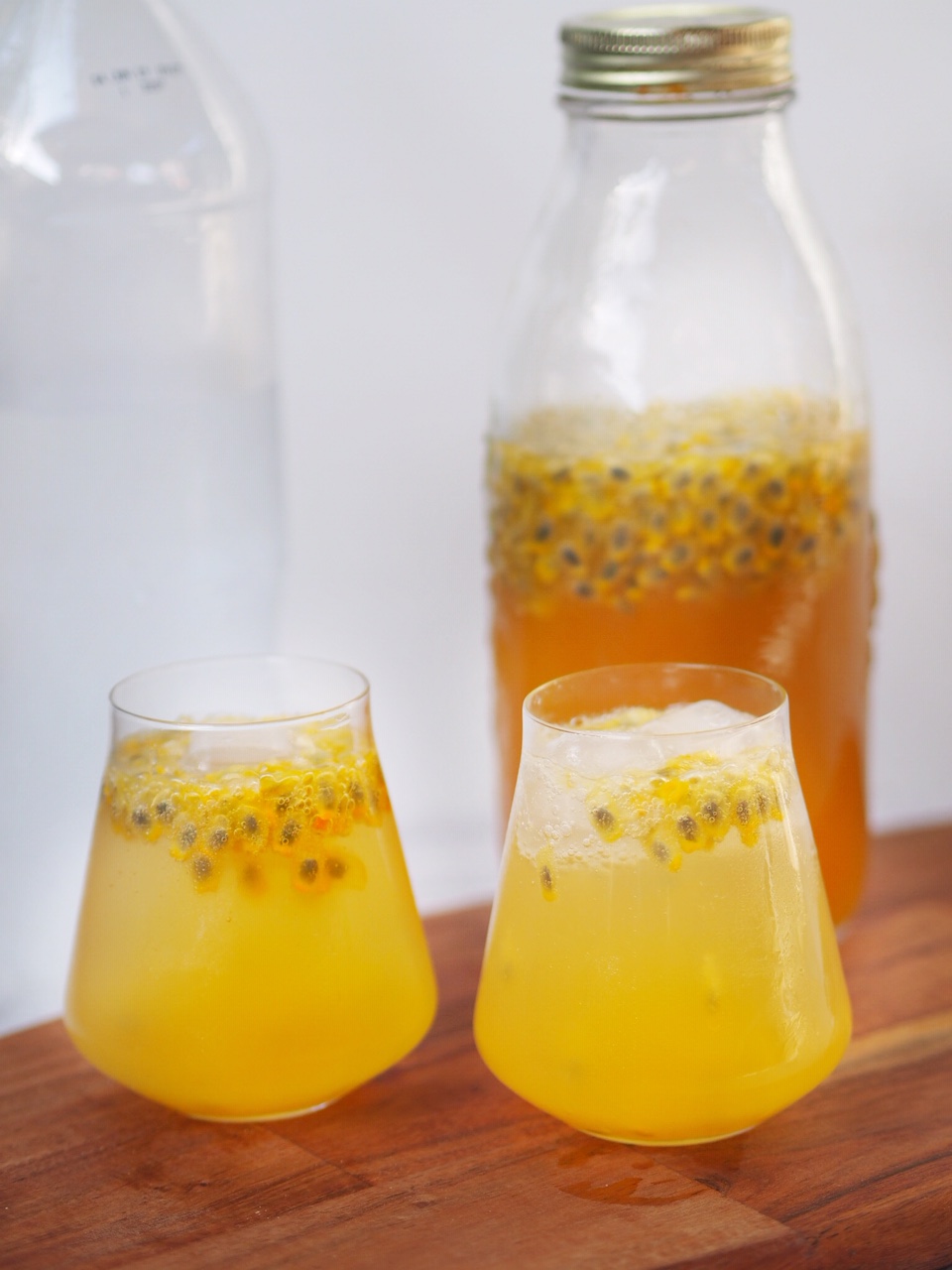 Passionfruit and Lemon Cordial