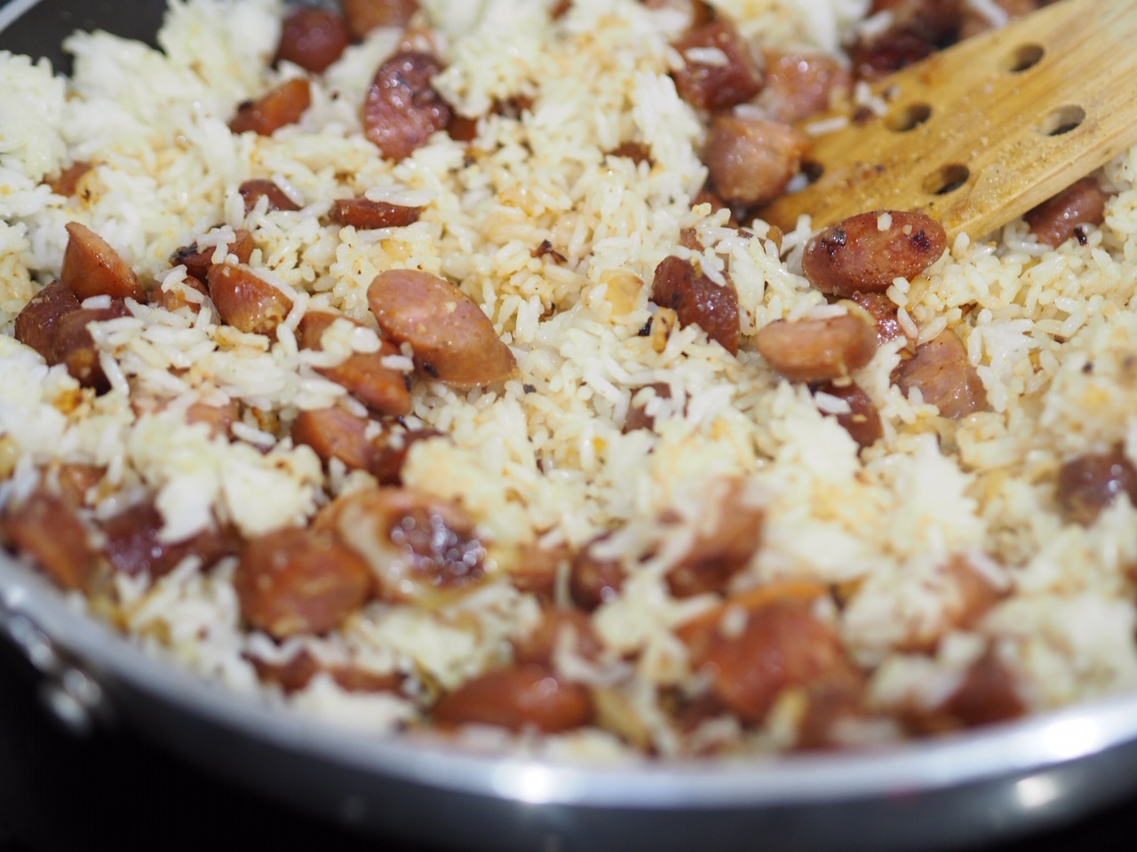 Mexican Chorizo Rice - 15 Minute Dinner