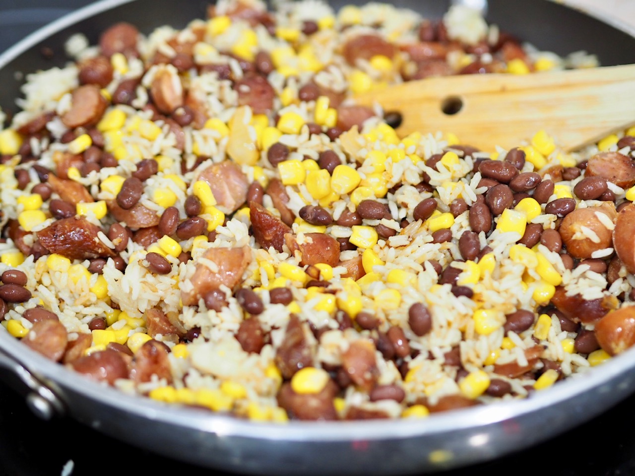 Mexican Chorizo Rice - 15 Minute Dinner