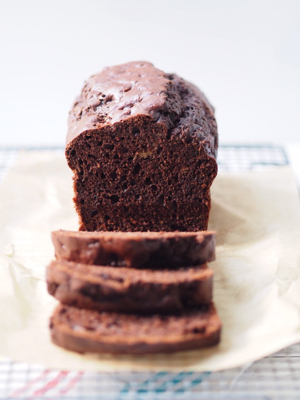 Chocolate, Banana and Zucchini Loaf