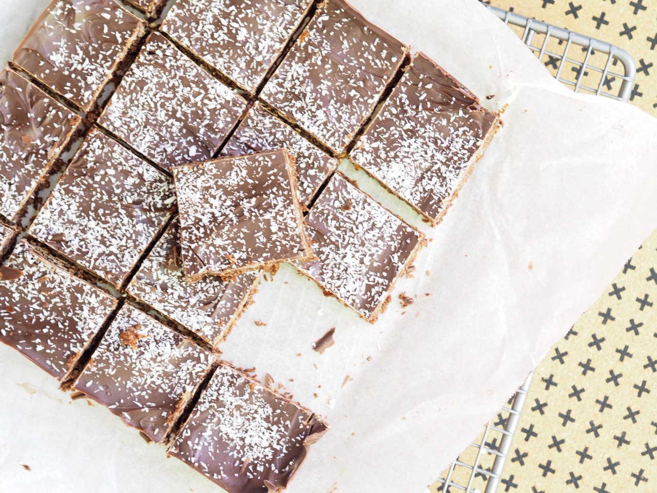 No Bake Chocolate Weet-Bix Slice