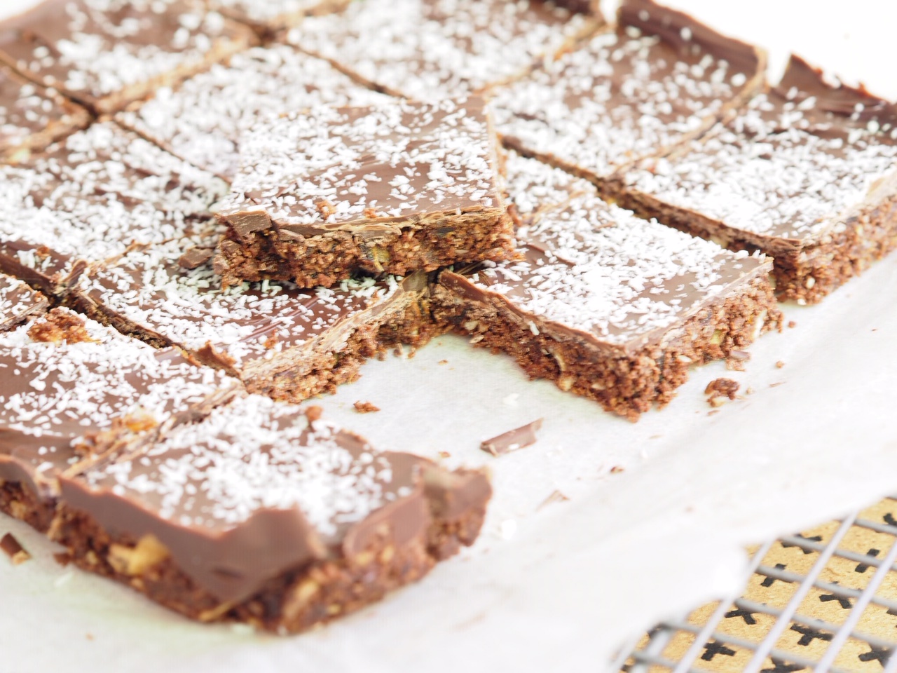 No Bake Chocolate Weet-Bix Slice