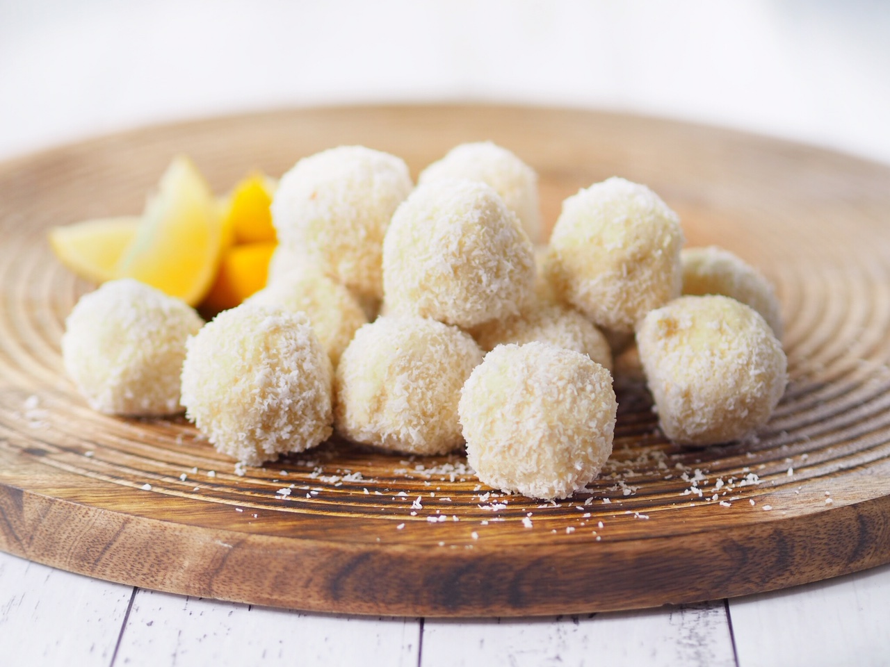 Coconut and Lemon Bliss Balls