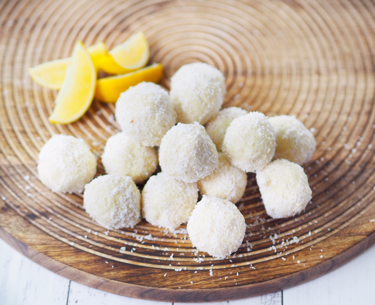 Coconut and Lemon Bliss Balls