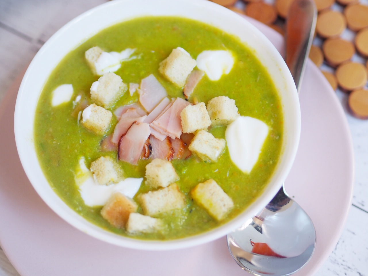 Cheats Pea and Ham Soup