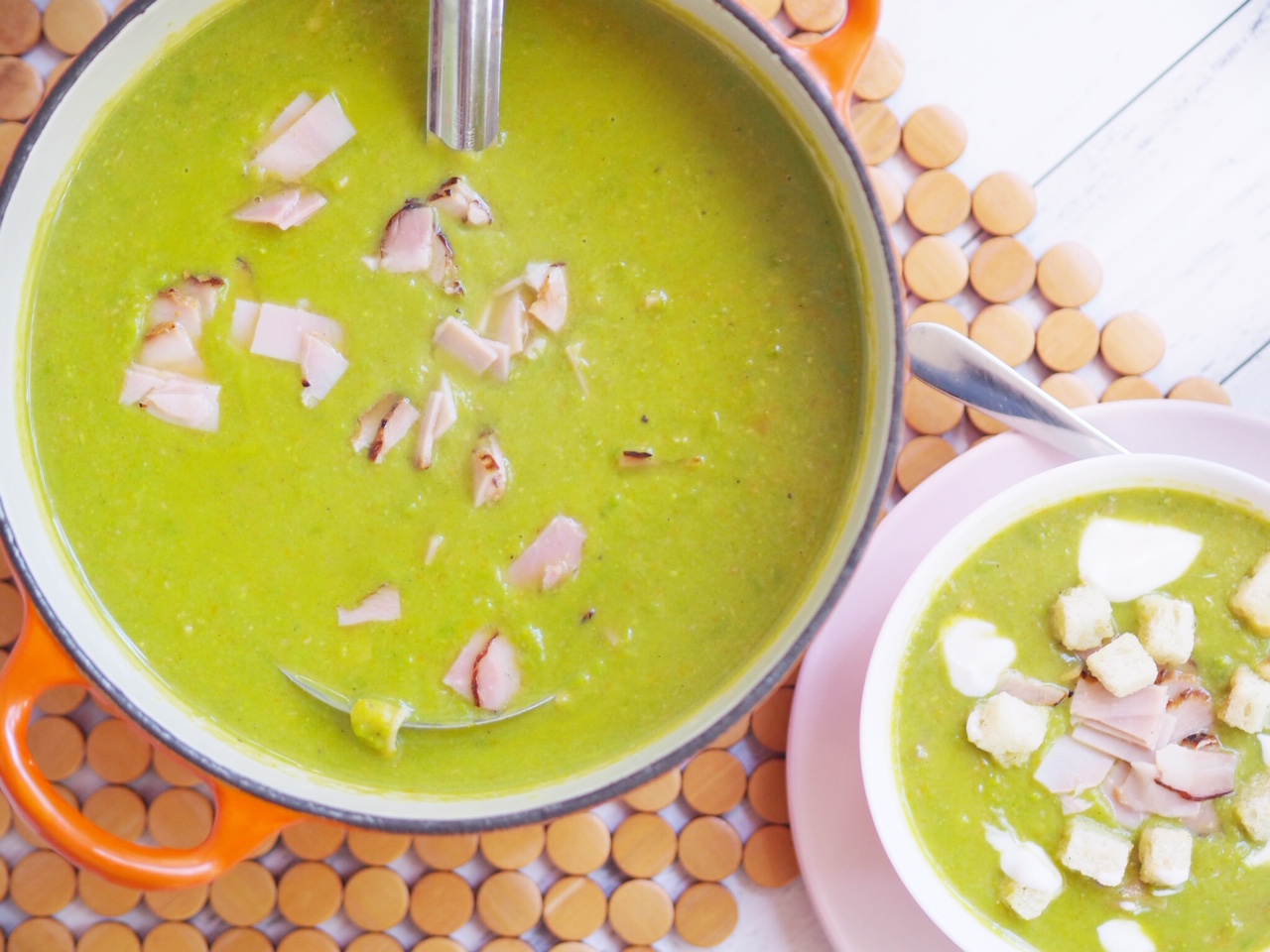 Cheats Pea and Ham Soup