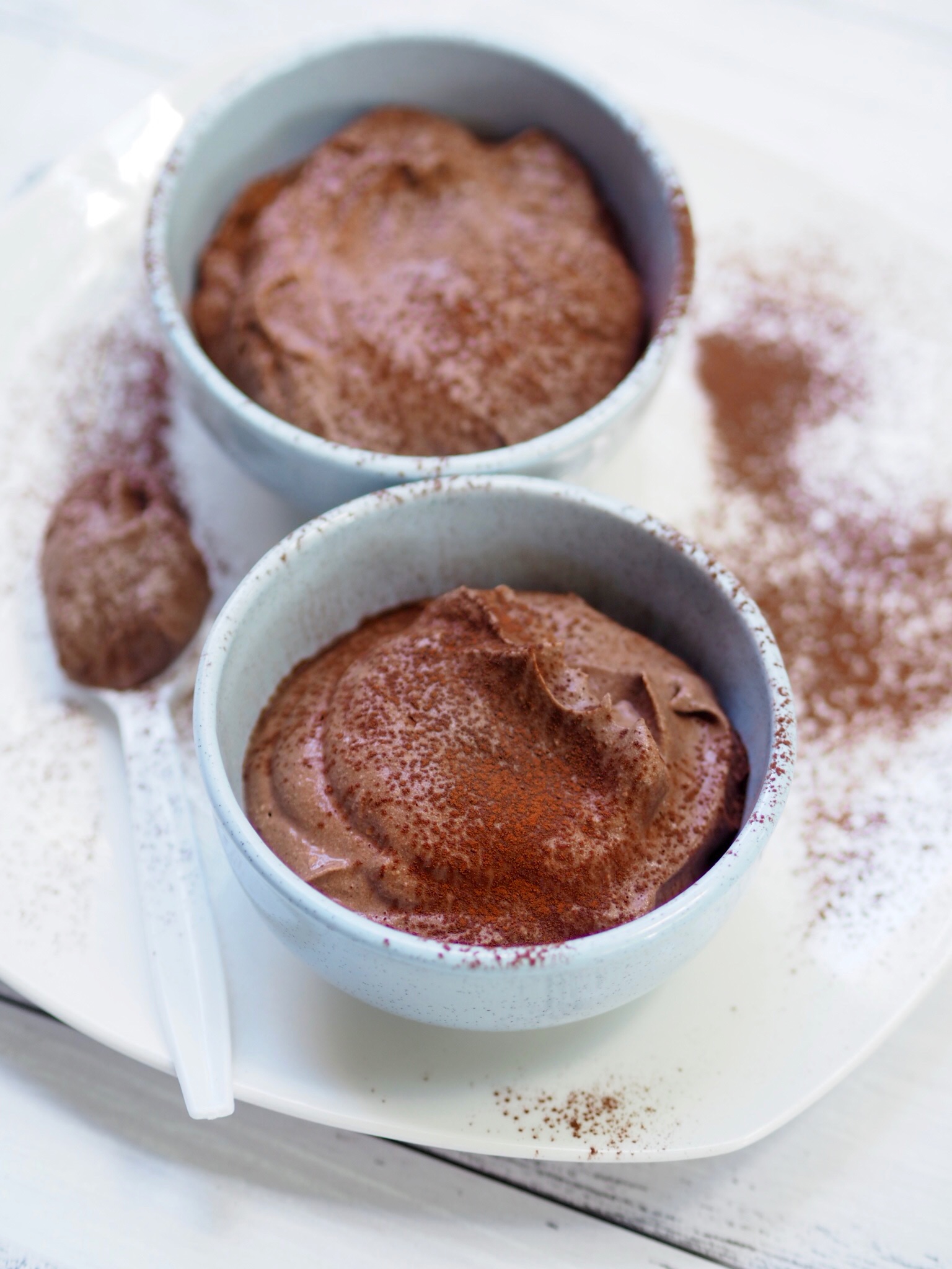 Three Ingredient Dairy Free Chocolate Mousse