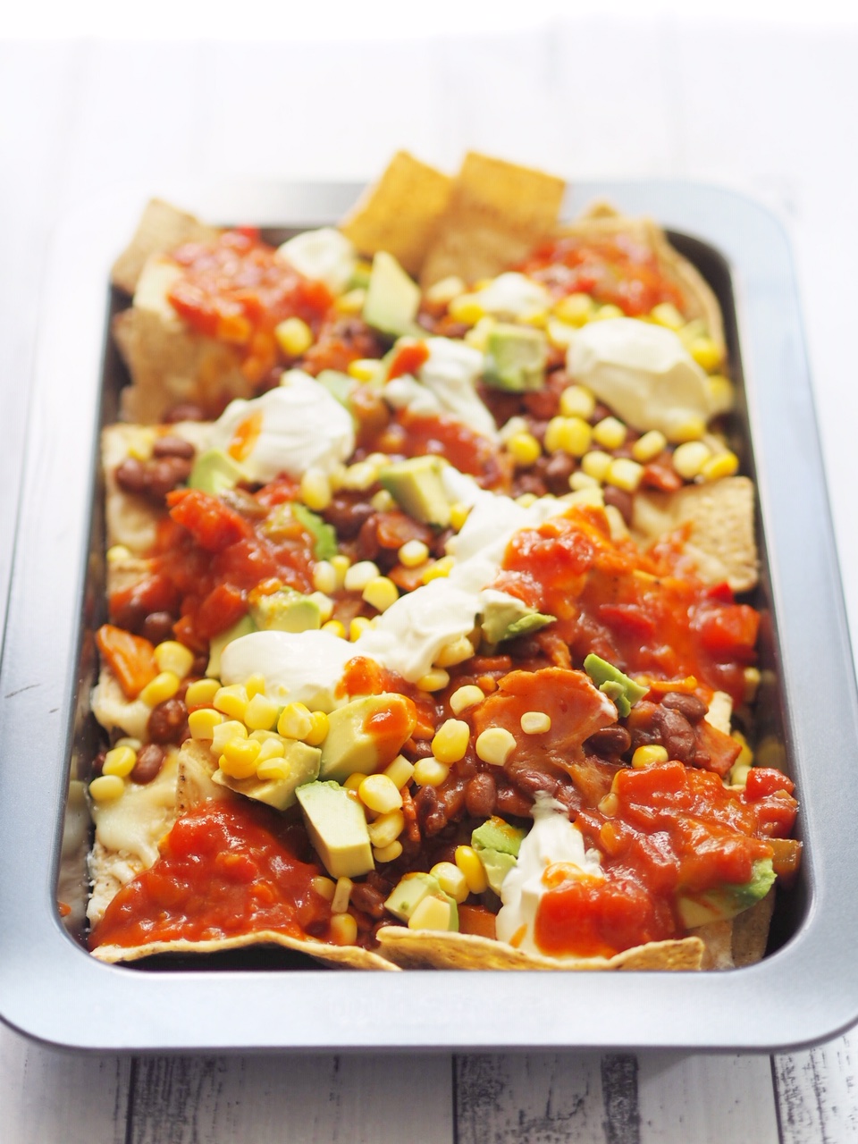 Bacon and Black Bean Nachos