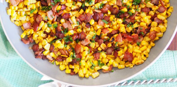 Bacon and Corn Side Salad