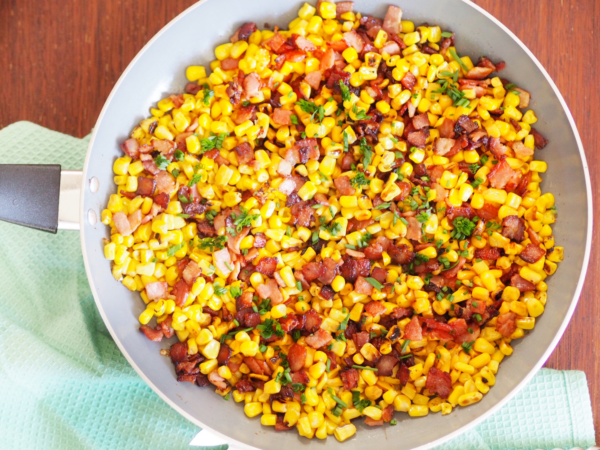 Bacon and Corn Side Salad