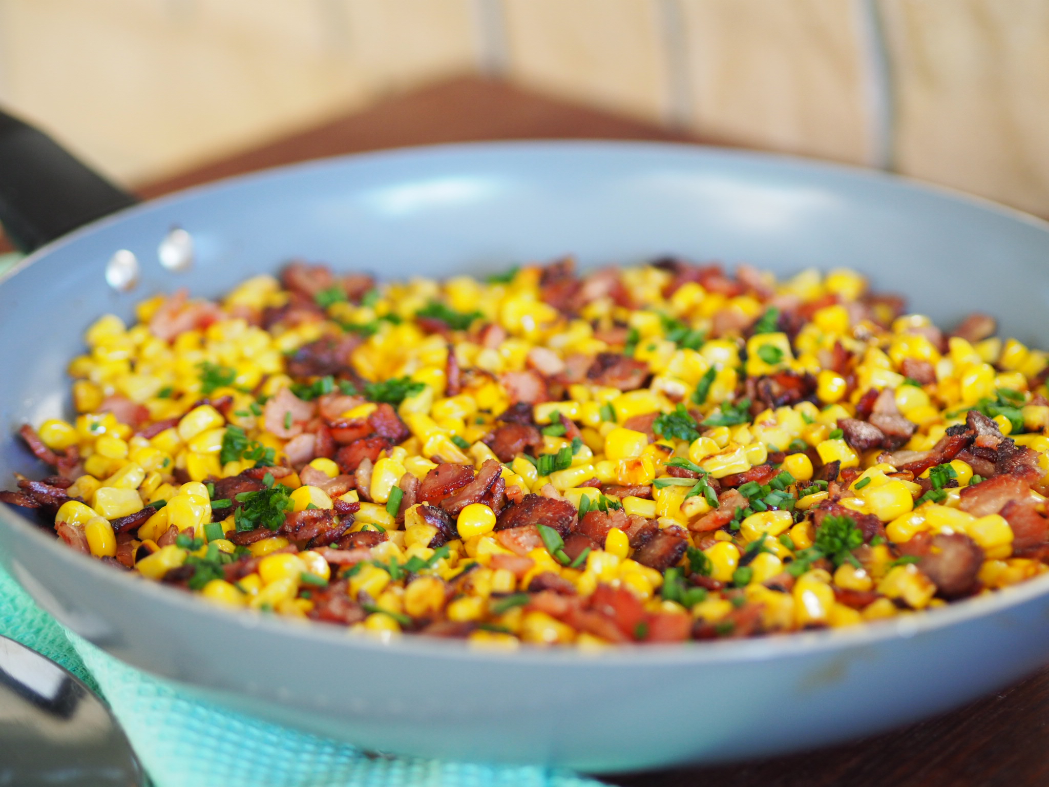 Bacon and Corn Side Salad