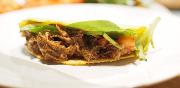 Slow Cooker Shredded Beef Tacos