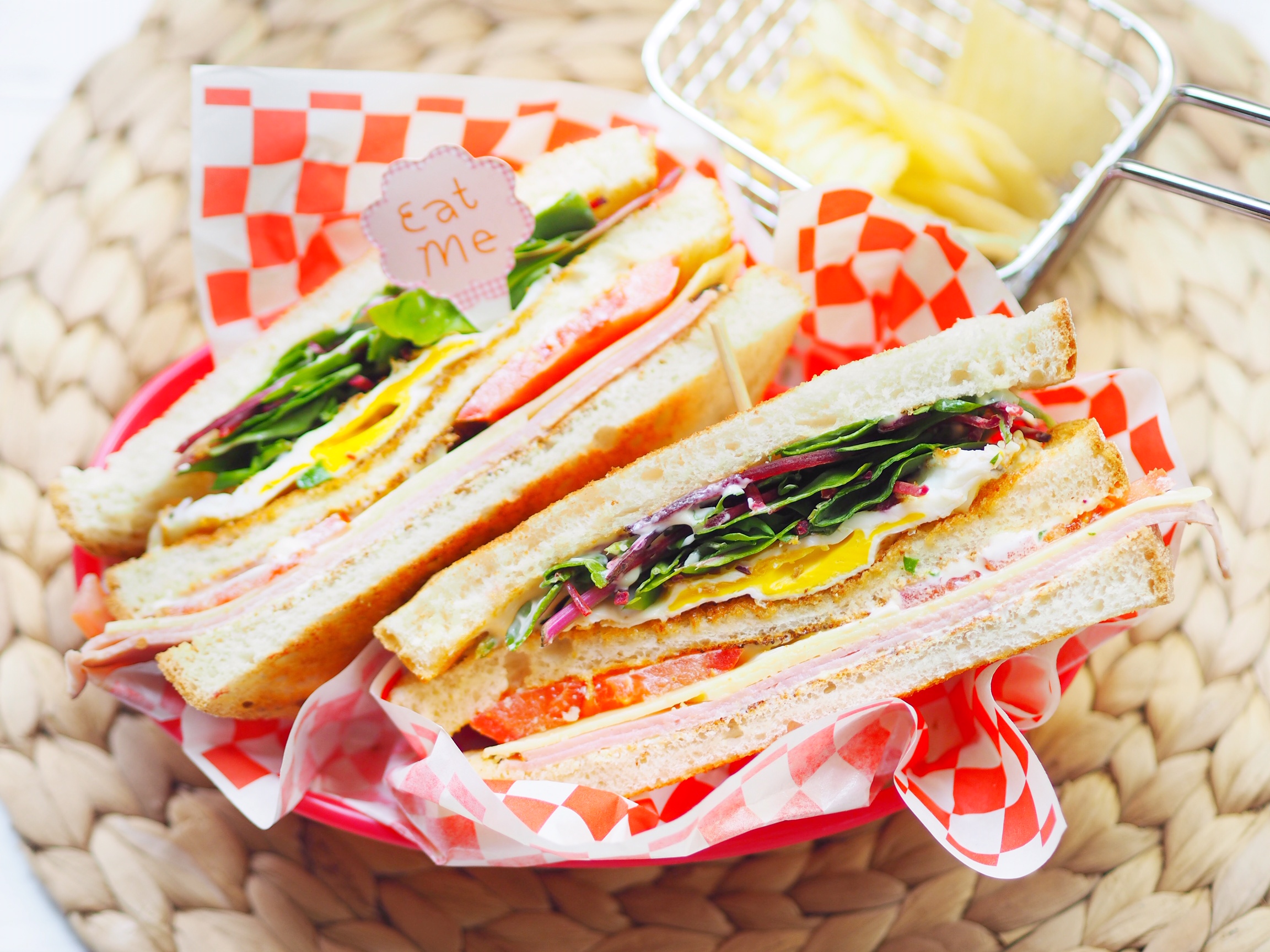 Homemade Club Sandwich