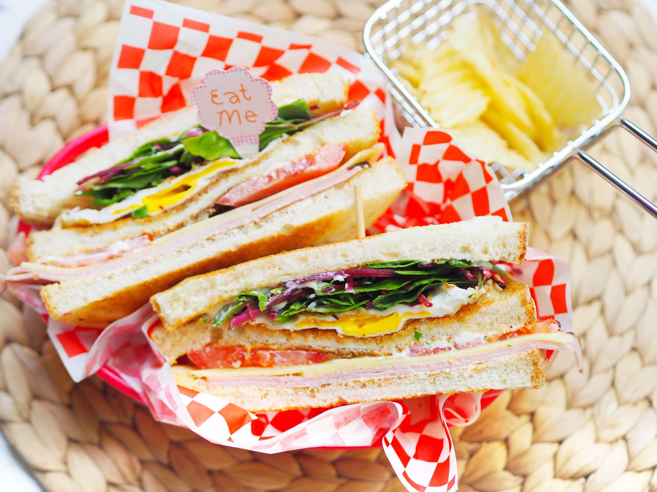 Homemade Club Sandwich